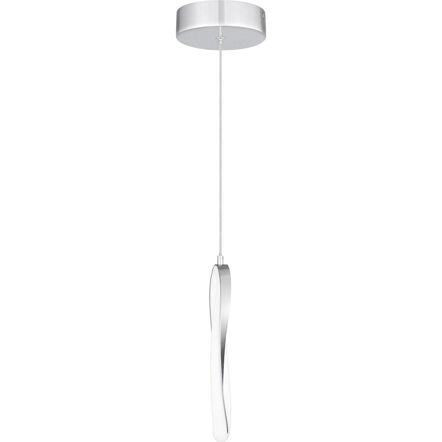 LED Mini Pendant, Polished Chrome