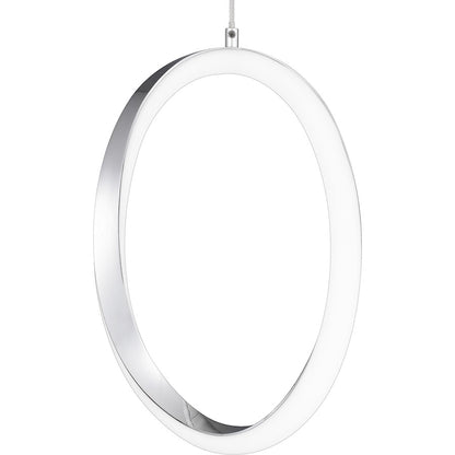 LED Mini Pendant, Polished Chrome