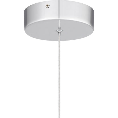 LED Mini Pendant, Polished Chrome