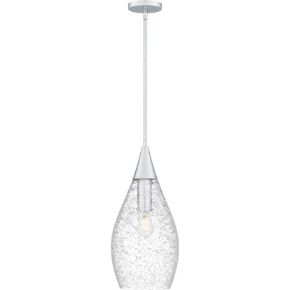 1 Light Pendant, Polished Chrome