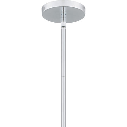 1 Light Pendant, Polished Chrome