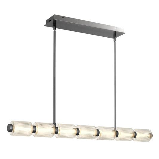Quoizel Turner Integrated LED Island Light, Black Chrome - PCTUR142BCH