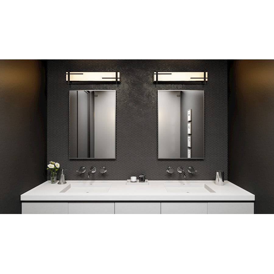 Quoizel Wylie 22" Bath Vanity, Earth Black
