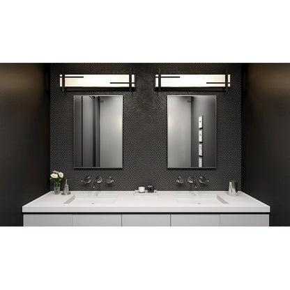 Quoizel Wylie 29" Bath Vanity, Earth Black