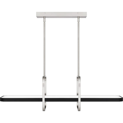 Quoizel Zimmers LED Island Light, Brushed Nickel