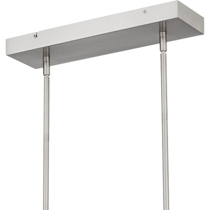 Quoizel Zimmers LED Island Light, Brushed Nickel