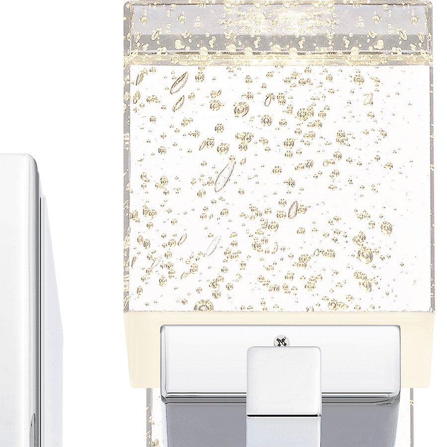 Bathroom Vanity Light, Polished Chrome