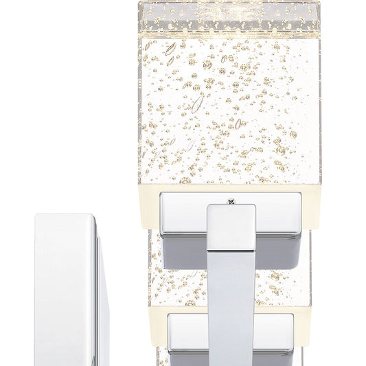 Bathroom Vanity Light, Polished Chrome