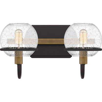 Quoizel Phoenix 2 Light Bath Vanity, Western Bronze