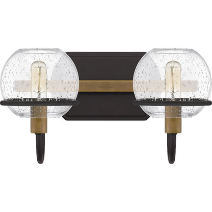 Quoizel Phoenix 2 Light Bath Vanity, Western Bronze