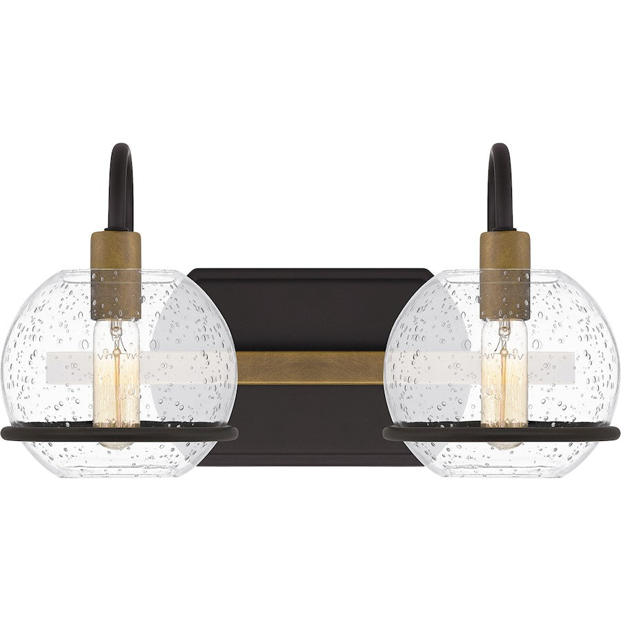 Quoizel Phoenix 2 Light Bath Vanity, Western Bronze