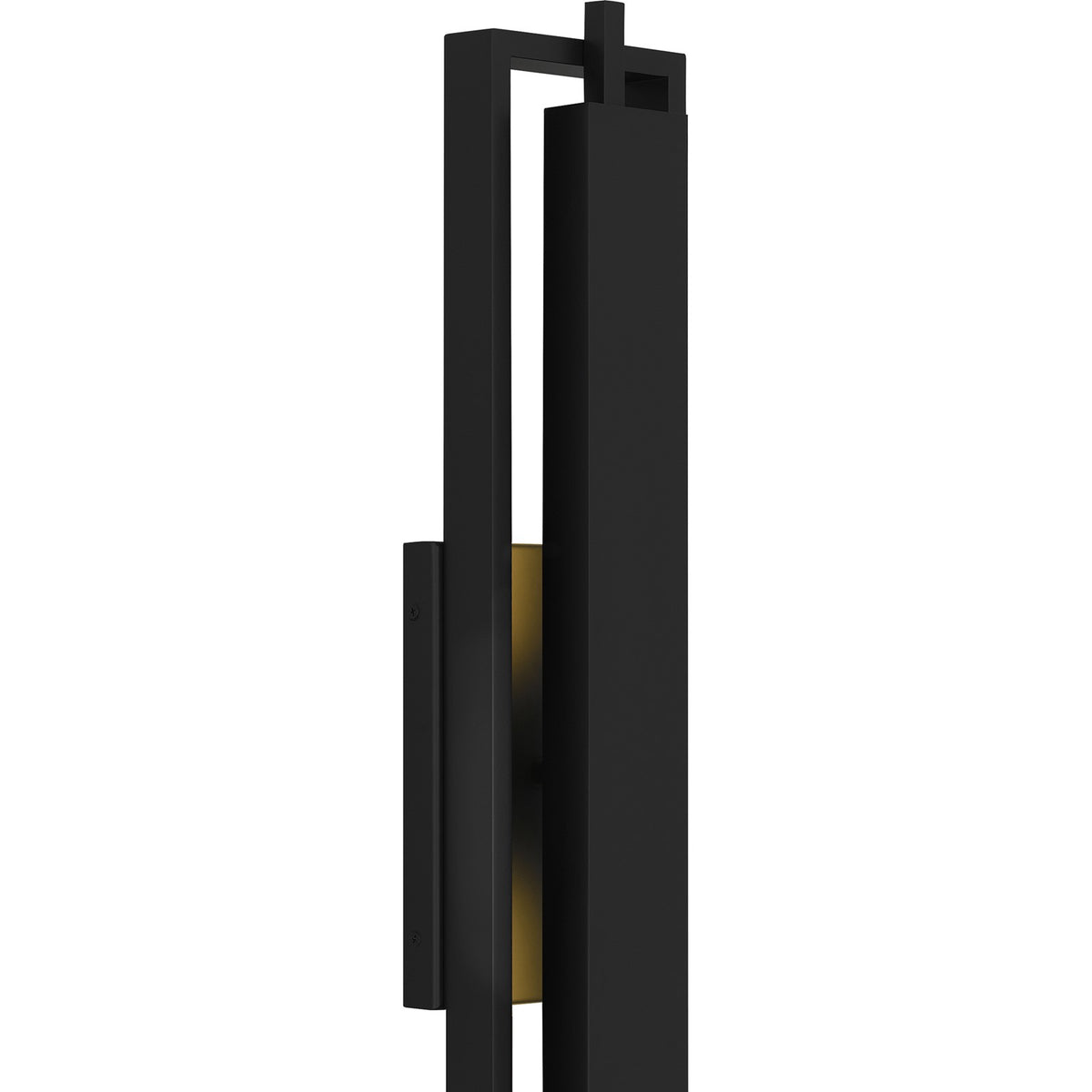 Quoizel Pointsett 30in Outdoor Wall Lantern | Modern Matte Black Coastal Armour Aluminum | Front Door & Porch | Model PNT8506MBK