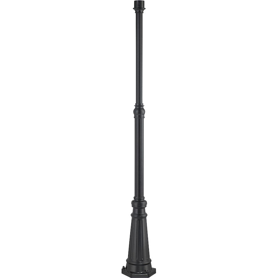 Quoizel Outdoor Post Mount in Mystic Black