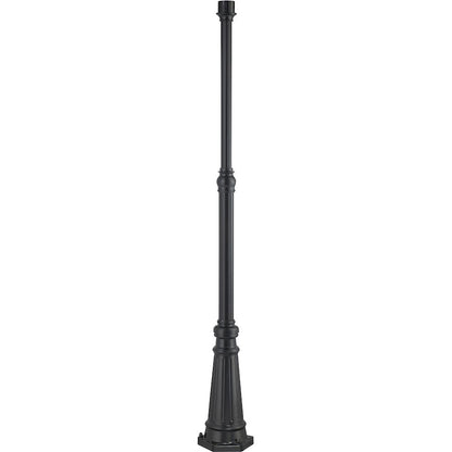 Quoizel Outdoor Post Mount in Mystic Black