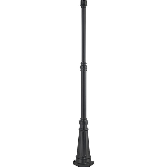 Quoizel Outdoor Post Mount in Mystic Black