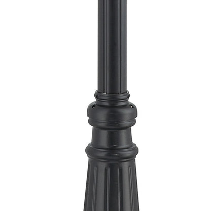 Quoizel Outdoor Post Mount in Mystic Black