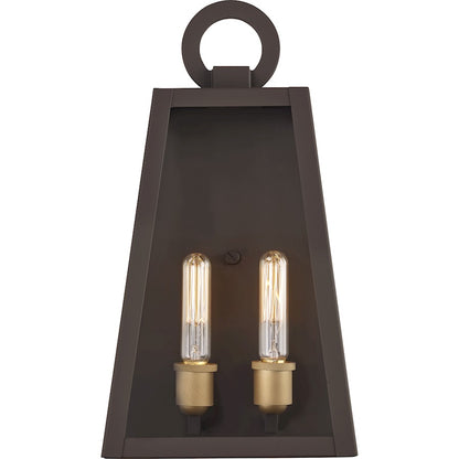 2 Light Outdoor Wall Lantern