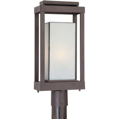 Quoizel 1 Light Powell Post Light, Western Bronze