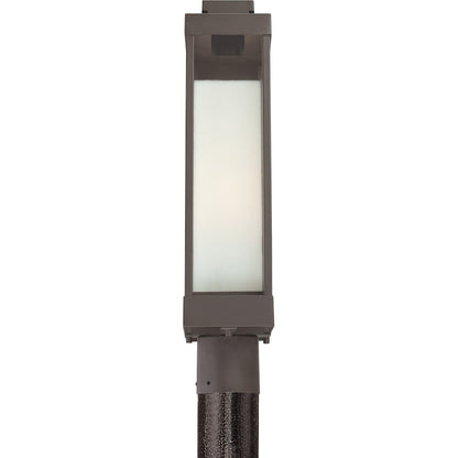 Quoizel 1 Light Powell Post Light, Western Bronze