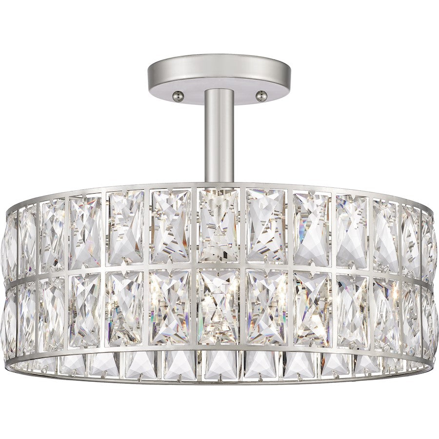 Quoizel Coffman 3 Light Semi-Flush Mount