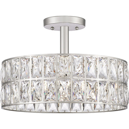 Quoizel Coffman 3 Light Semi-Flush Mount