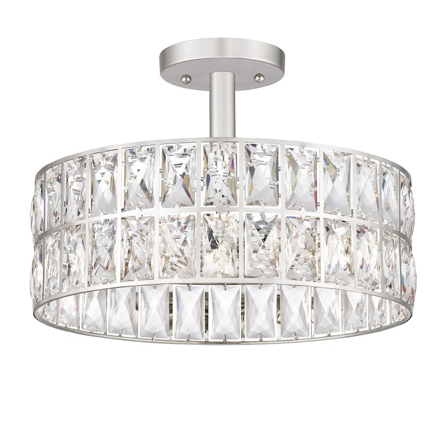 Quoizel Coffman 3 Light Semi-Flush Mount