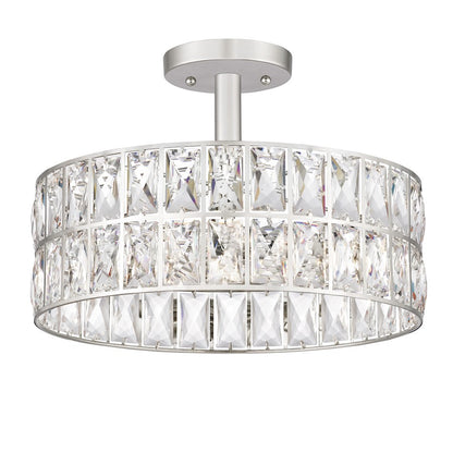 Quoizel Coffman 3 Light Semi-Flush Mount