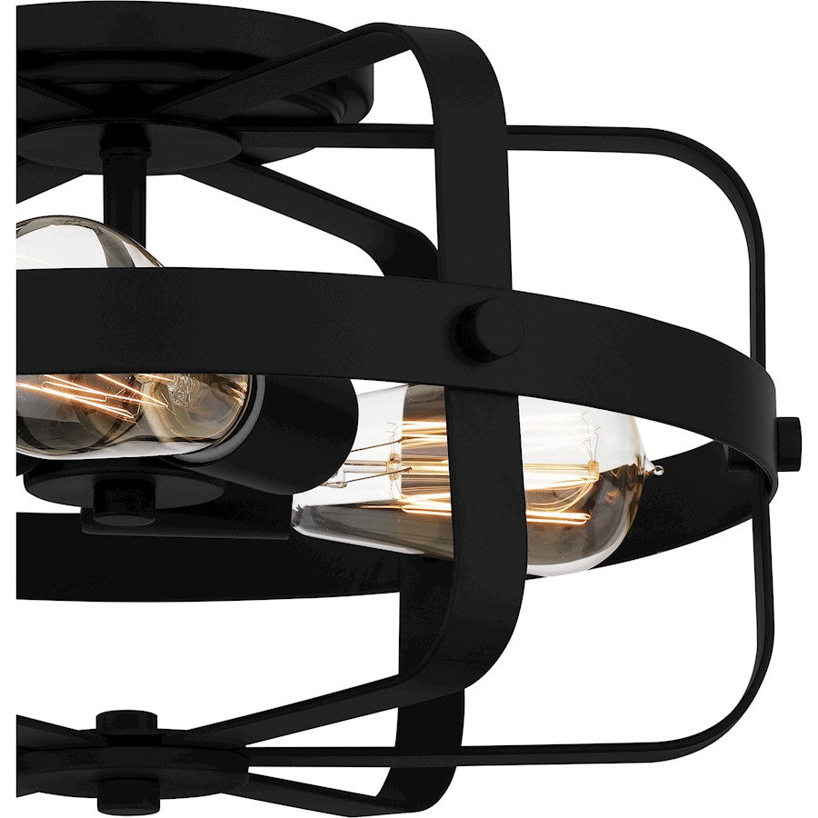 Quoizel Manzel 3 Light Flush Mount