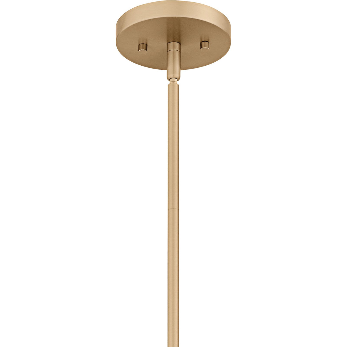 Quoizel Harte 24in 5-Light Pendant | Traditional Bronze Gold and White Fabric Drum | Dining Room & Foyer | 24 x 24 x 22.75 in | Model QP6802BGD