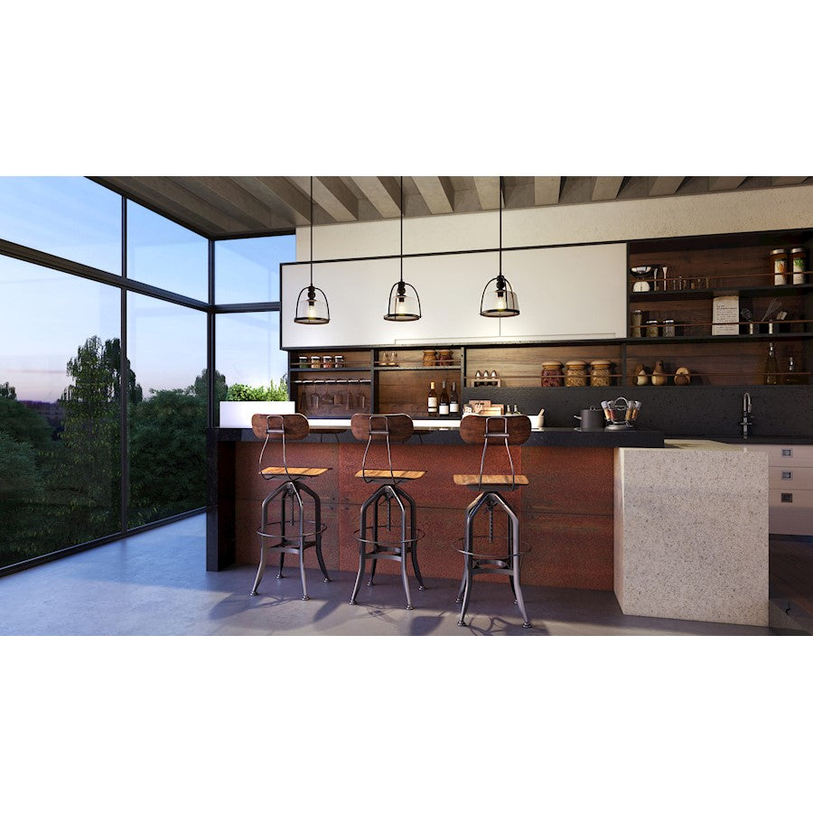 Quoizel 1 Light Quoizel Piccolo Mini Pendant in Western Bronze