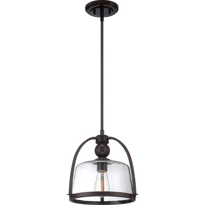 Quoizel 1 Light Quoizel Piccolo Mini Pendant in Western Bronze