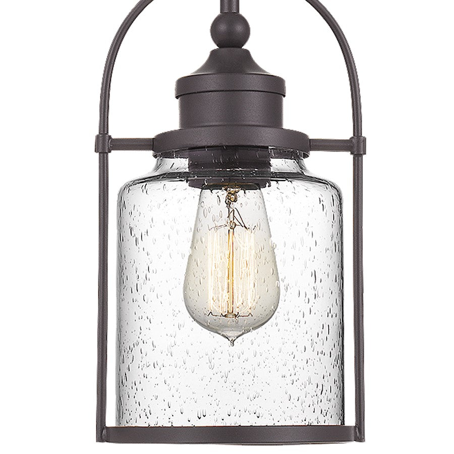 1 Light 6" Mini Pendant, Western Bronze