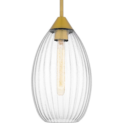 1 Light Mini Pendant, Gold