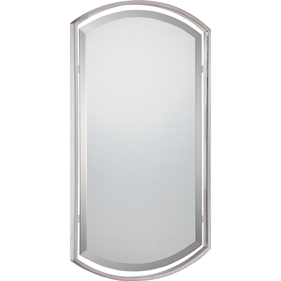 Quoizel Mirror, Brushed Nickel