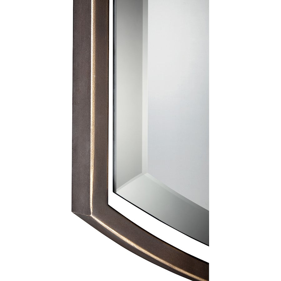 Quoizel Mirror, Brushed Nickel