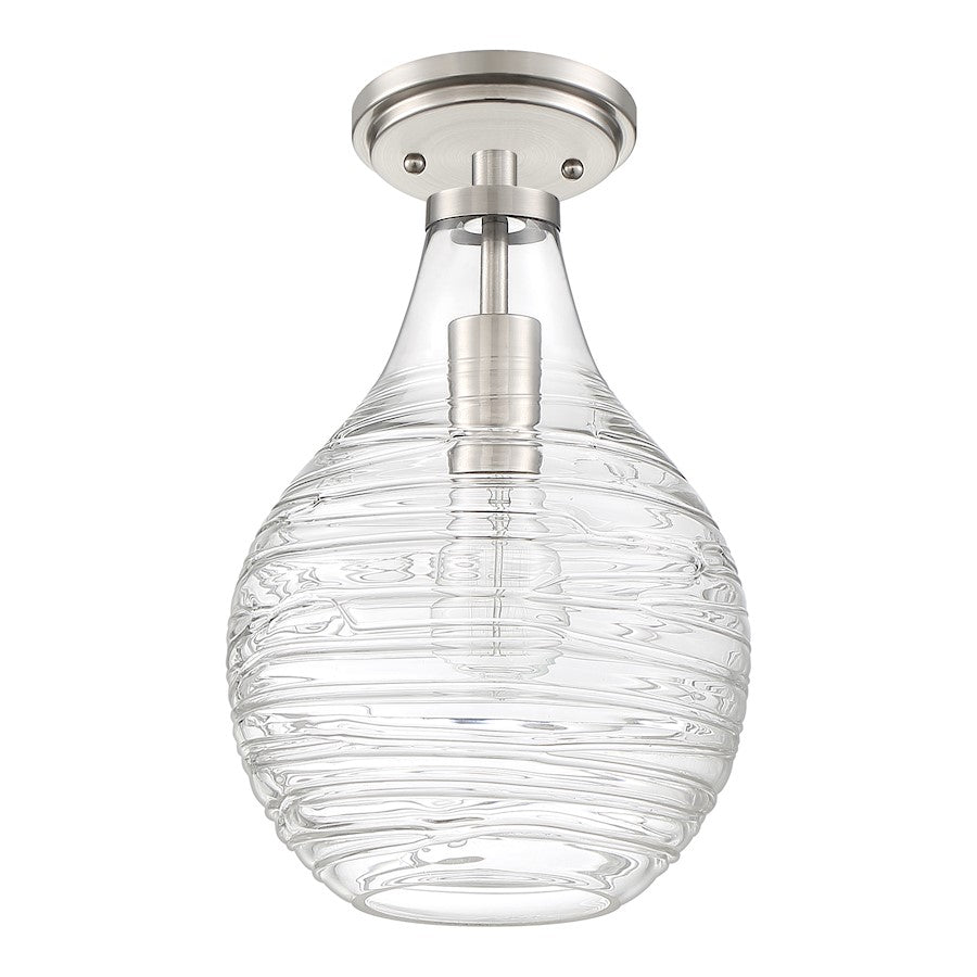 Quoizel Genie 1 Light Semi-Flush Mount