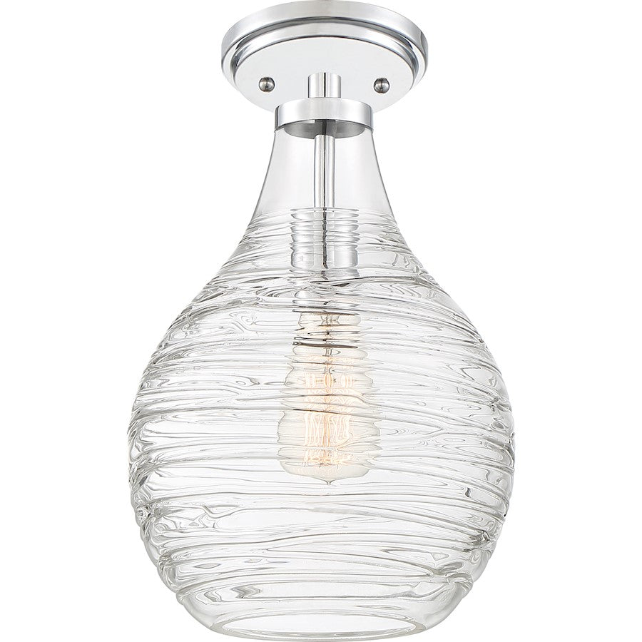 Quoizel Genie 1 Light Semi-Flush Mount