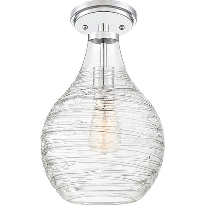 Quoizel Genie 1 Light Semi-Flush Mount