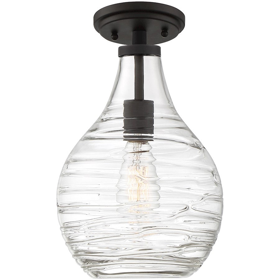 Quoizel Genie 1 Light Semi-Flush Mount