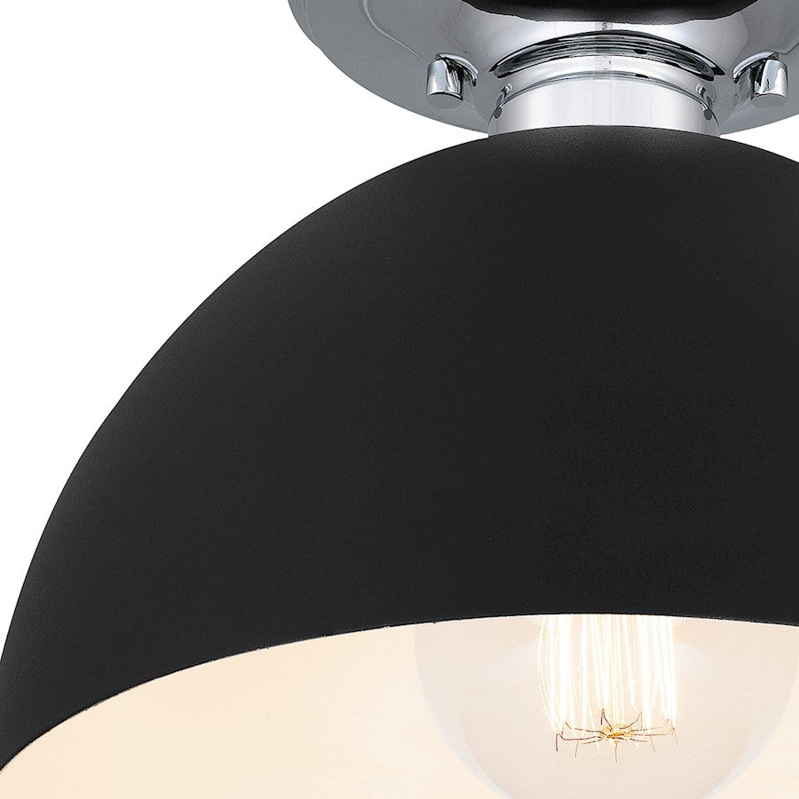 Quoizel Eason 1 Light Semi-Flush Mount