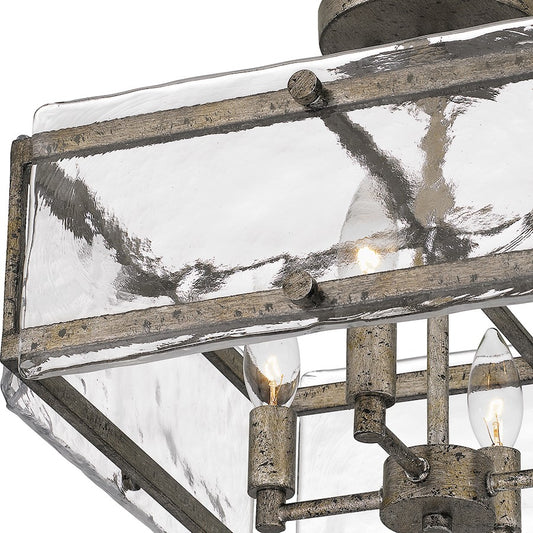 Quoizel Lancer 4 Light Semi-Flush Mount
