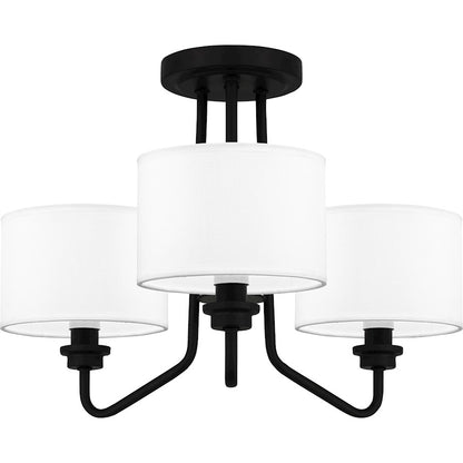 Quoizel Ainsdale 3 Light Semi-Flush Mount