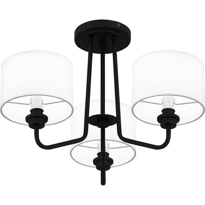 Quoizel Ainsdale 3 Light Semi-Flush Mount