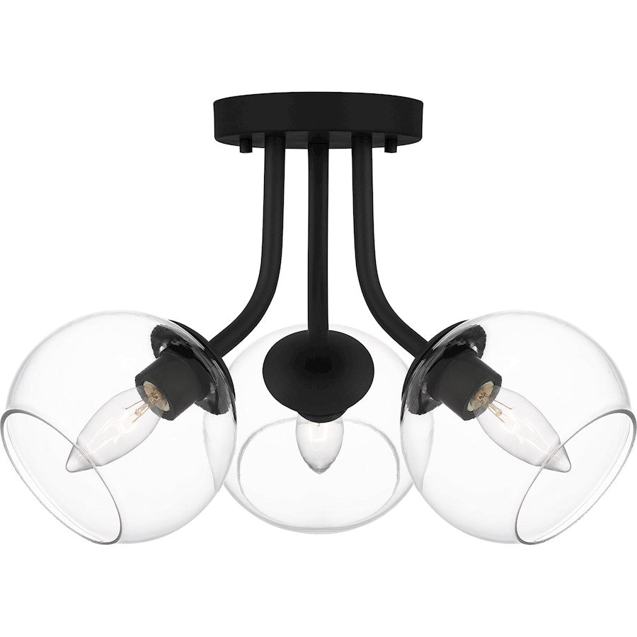 Quoizel Oberlin 3 Light Semi-Flush Mount