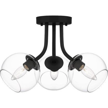 Quoizel Oberlin 3 Light Semi-Flush Mount