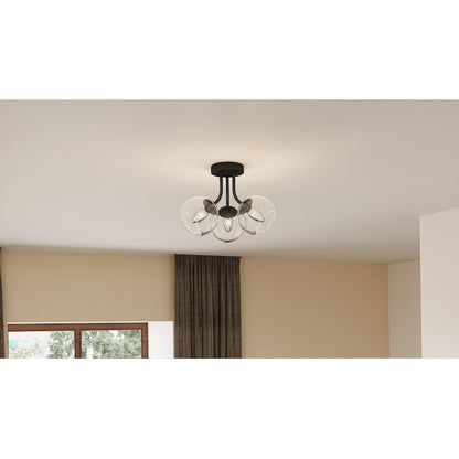 Quoizel Oberlin 3 Light Semi-Flush Mount
