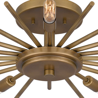 Quoizel Mesquite 5 Light Semi-Flush Mount