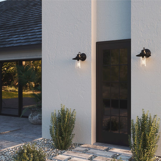 Quoizel Radford 1 Light Medium Outdoor Lantern, Matte Black