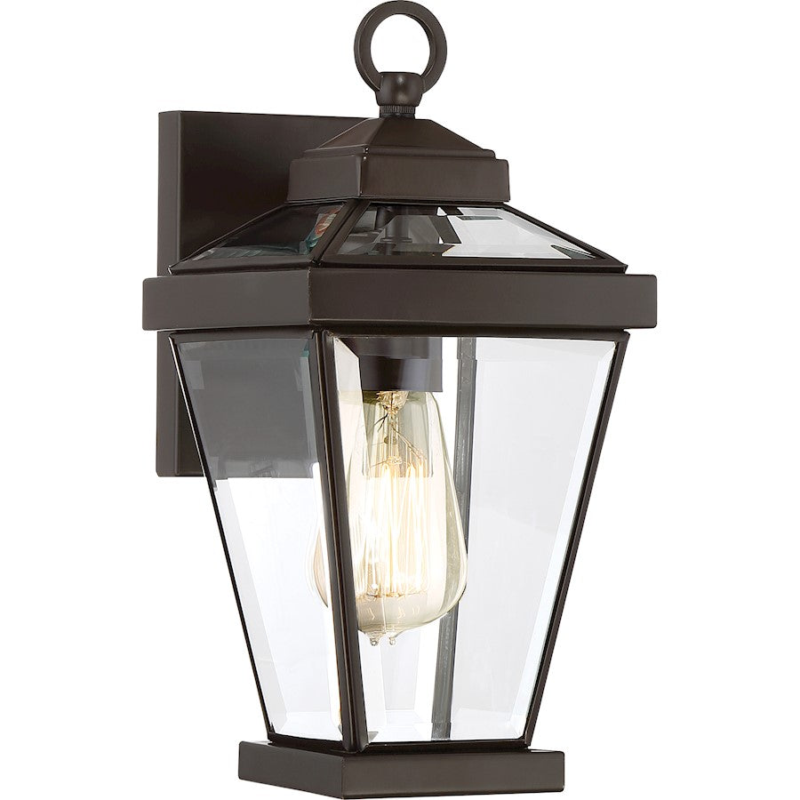 Quoizel Ravine 1 Light 100W Outdoor Wall Lantern, Sm, Western Bronze