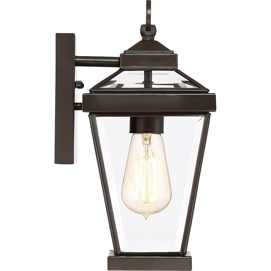 Quoizel Ravine 1 Light 100W Outdoor Wall Lantern, Sm, Western Bronze